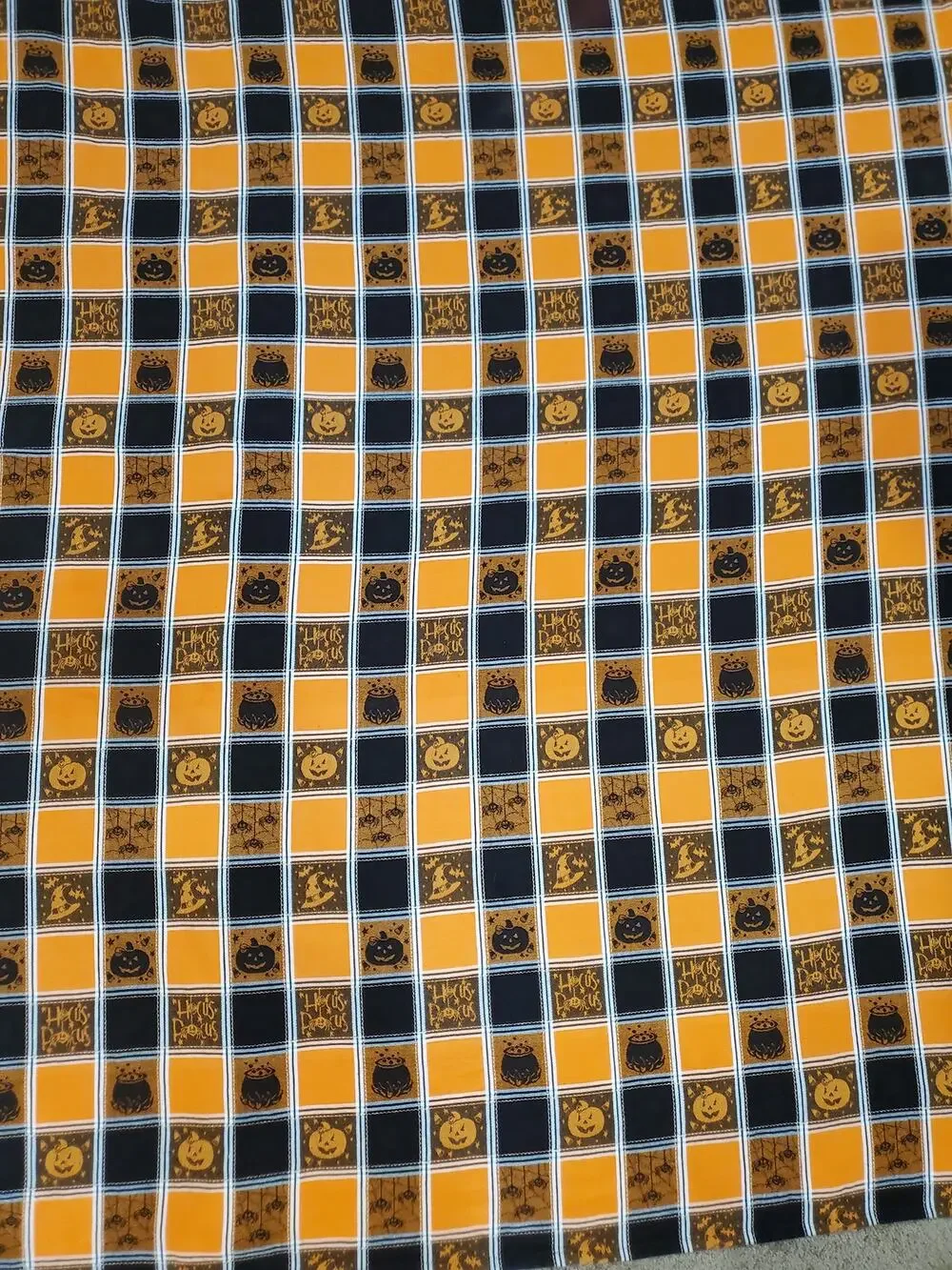 Halloween Cotton Jacquard Fabric 55x76